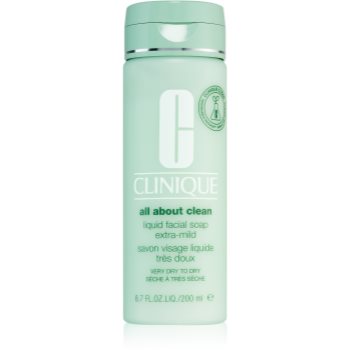 Clinique Liquid Facial Soap Extra-Mild săpun lichid uscata si foarte uscata - imagine 2